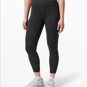 lululemon invigorate high-rise tight 25” - Formation Camo Deep Coal Multi